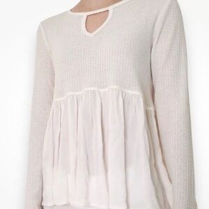 Altar’d State Size Small Babydoll Blouse